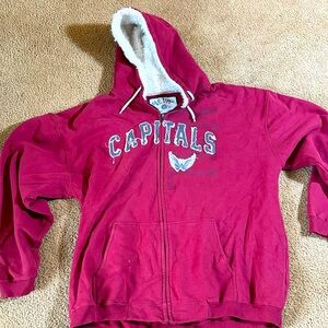 Washington Capitals Old Time Hockey heavy hoodie